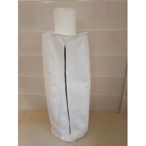 China Customized White Polyester Filter Ba , Water Treatment Dust Filter Bag supplier