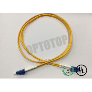 China LC / UPC - LC / UPC OS2 Single Mode Optical Patch Cord 2f Zip 2.0mm Ofnr Corning Smf-28 Ultra wholesale