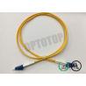 China LC / UPC - LC / UPC OS2 Single Mode Optical Patch Cord 2f Zip 2.0mm Ofnr Corning Smf-28 Ultra wholesale