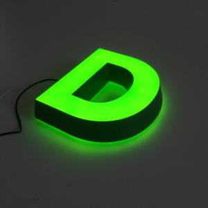 Large Alphabet LED Acrylic Letters Logo Super Bright Outdoor Waterproof