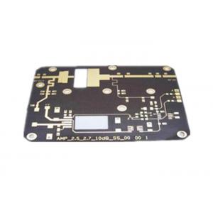 China Rogers5880 4 Layer Base Station Black Soldermask Double Sided PCB supplier
