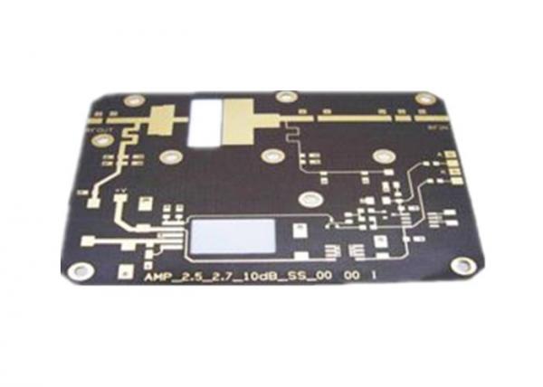 Rogers5880 4 Layer Base Station Black Soldermask Double Sided PCB