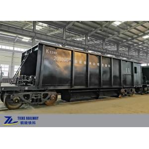 China Pneumatic Unloading Ore Hopper Wagons 60t Loading Freight Train supplier