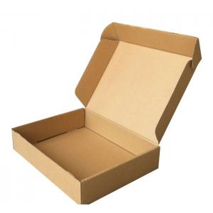 China Corrugated Kraft Paper Packaging Box Recyclable For Collection supplier