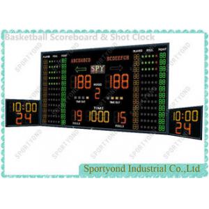 Individual Player Electronic Basketball Scoreboard , Portable Basketball Shot Clocks
