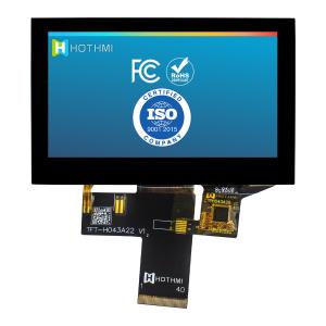 China 4.3 Inch Capacitive Touch Display | 480x272 IPS LCD For Arduino wholesale