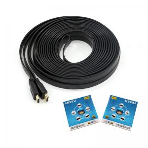 DVD Player HD Monitor Digital TV HDMI Cable Black Flat 20m