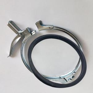 China 80mm-500mm Heavy Duty Pipe Clamps With EPDM Gasket supplier