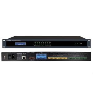 China HUAIN Professional DSP Processor Dante 8*8 Digital audio matrix controller for meeting system wholesale