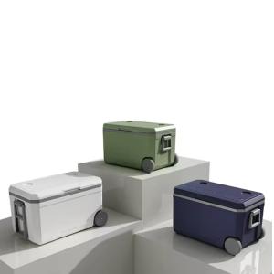 China Passive Cooling Method Ice Cooler Box with Optional Temperature Display and Customized Colors for Outdoor Activities wholesale