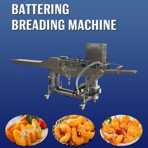 Tempura Chicken Batter Meat Breading Machine Automatic