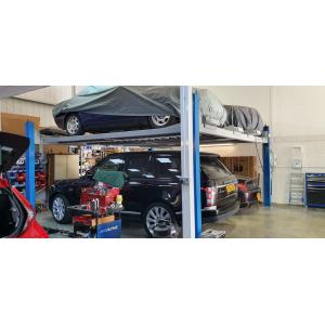 China Simple Hydraulic Car Parking Lift 4 Post Parking Lifter for 4 Cars 4000kg/2000mm supplier