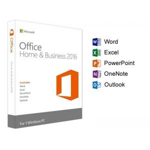 China Useful 100% Microsoft Office 2016 Home And Business For MAC Licence Key Code supplier