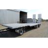 60T Cargo Semi Trailer Truck , Low Loader Semi Trailer With Air Suspension