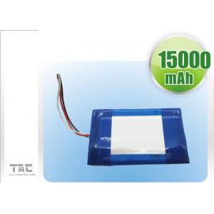 IEC Standard Polymer Lithium Ion Batteries For Tablet PC 1.6ah 3,7V 0850110 Charge And Discharge 0.5C