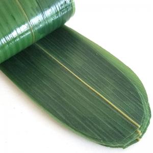 Natural Wild Bamboo Leaves Decorations for Japanese Sushi Roller Plates