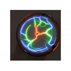 Colorful  Plasma Lightning Plate 2.5 Inch , Pocket Plasma Disk  With Battery For Kid Toy