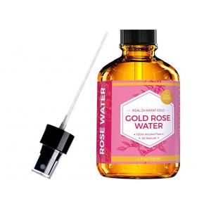 China 24K Gold Rose Water Skin Toner Smoothing Calm Irritated And Red Prone Skin supplier