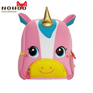 China 100% Eco-friendly new design cartoon unicorn styles cute Toddler knapsack supplier