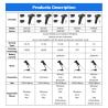China 1D 2D Qr Bar Codes Android Mobile Phone Computer Handheld Wired Wireless 2.4G Bar Code Passport Handheld Barcode Scanner wholesale