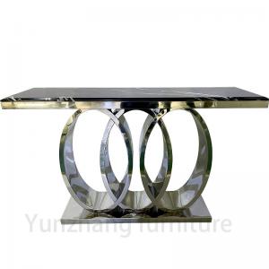 China Classic Series Marble Dining Table Heavy Solid Base Restaurant Hotel Furniture Wholesale supplier