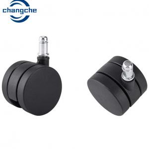 50kg Load Capacity Threaded Stem Furniture Casters With Friction Brake Type