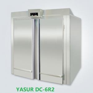 220v Dough Retarder Proofer Yasur YDC-6R2 Roll In Type 6 Racks 40X60cm Tray