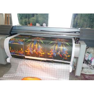 Fabric Textile Inkjet Printer With Spreader Rroll High Printing Efficiency Belt-feed System Digital , Dancer Roll