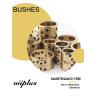 China C86300 SAE430B Metallic Cuzn25Al5Mn4fe3 Graphite Plugged Bronze Bushings Customized Centrifugal Casting wholesale