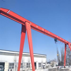 China Soft Starting Stopping 8m Height 8T Building Gantry Crane supplier