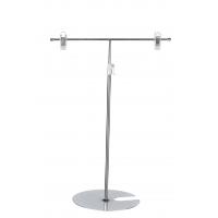 China POS Tabletop Sign Holder , Retail Metal Card Display Stand 5mm Iron Pole on sale