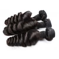 China Natural Color Real Remy Human Hair Extensions Long Lasting Without Knots Or Lice on sale