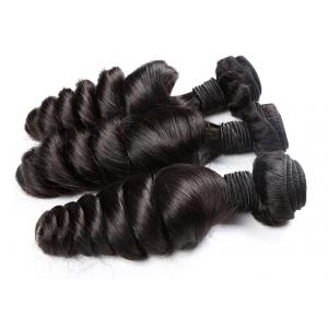 China Natural Color Real Remy Human Hair Extensions Long Lasting Without Knots Or Lice supplier