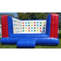 China Customized Big Outdoor Kids Inflatable Twister Game For Funny on sale