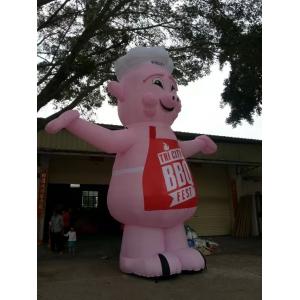 Advertising Inflatable Model with pig chief cooking model