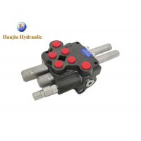 China 2 Levers Hydraulic Directional Control Valve 23gpm Air Manual Flow Rate Control Valve on sale