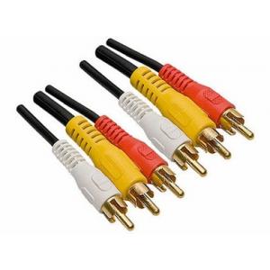 China 3RCA to 3RCA Cable Audio Cable/Video Cable/RCA Plug /AV cable/RCA cable supplier