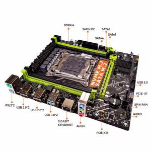 China 新 オリジナル X99 P4 マザーボードセットキット LGA2011-3 Xeon E5-2680V4 CPU DDR4 16GB ((2*8GB) RAM NVME M.2 SATA wholesale