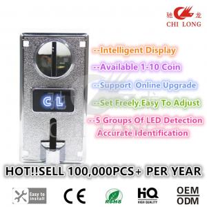 Commercial Mechanical Coin Acceptor Machine For Message Chairs Easy To Use
