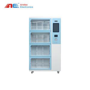 Schools And Offices Small Automatic 24 Hours Intelligent RFID Bookshelf Self Help Smart Bookcase