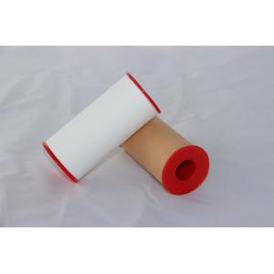 China Bandes adhésives adhésives respirables de plâtre d'oxyde de zinc de tissu de coton pour le bandage de blessure supplier