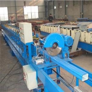 China Steel Metal Roofing Used Gutter Downpout Pipe Forming Machine supplier