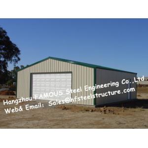 Bespoke Pre Engineered Steel Buildings Customized Size For Car Garage