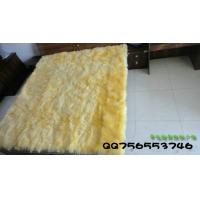 China Ultra Soft Bench Sheepskin Throw Blanket Machine Washable on sale