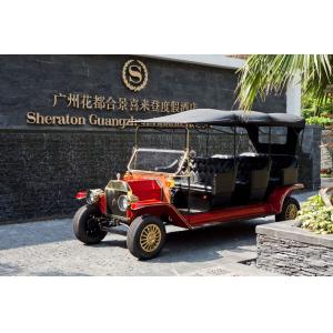 CE Approval Antique Electric Car 11 Seats Car Grade Painting