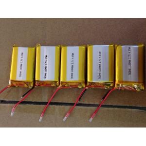 China High Discharge Lithium Polymer Battery 1100mAh 3.7V for Digital cameras supplier