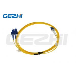 PVC 2 Core Duplex Fiber Patch Cord LC To SC Fiber Patch Cable For FTTH