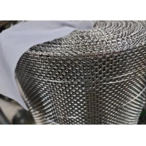 China 2m Width 10mesh 304 Stainless Steel Woven Wire Mesh 2.5mm Openning Selvage Edge supplier