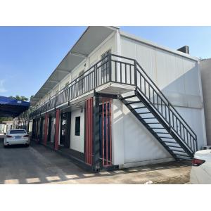 Mobile Prefab Modular Steel Container Homes 6*3m For Worker Accommodation