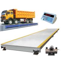 China Carbon Steel Digital Electronic Truck Scale Weighbridge 3X18M 60t 80t 100t on sale